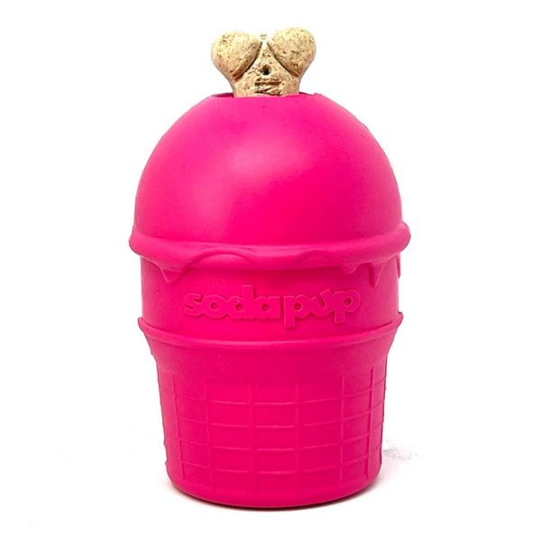 Sodapup Ice Cream Cone roze staand